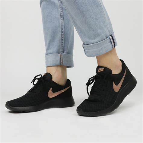 nike dames sneakers zwart